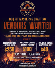Arts, Crafts, Retail & Baking Vendor Space