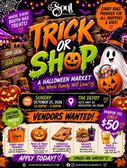 Trick or Shop: Sunday Funday - October 25th