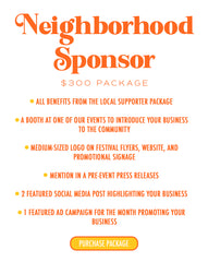 Neighborhood Sponsor